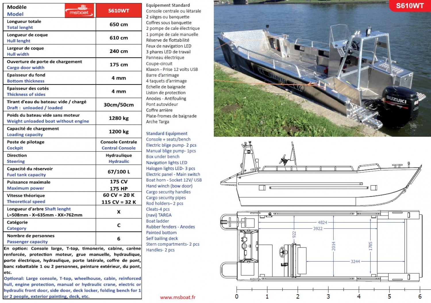 slider 2 Ms Boat S 610 Wt